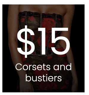 $15 Corsets and bustiers