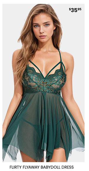 Flirty Flyaway Babydoll Dress