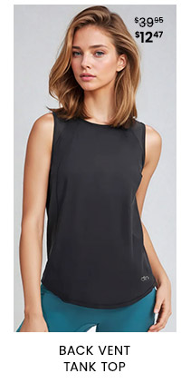 Back Vent Tank Top