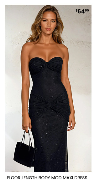 Floor Length Body Mod Maxi Dress