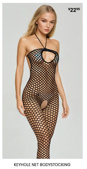 Keyhole Net Bodystocking