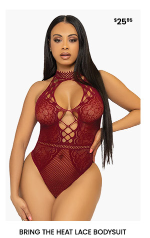 Bring The Heat Lace Bodysuit