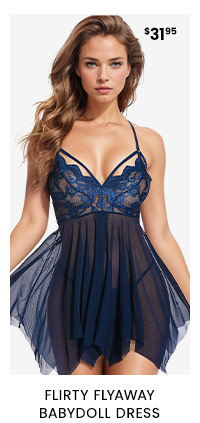 Flirty Flyaway Babydoll Dress