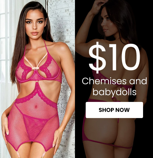 Shop $10 Chemise and Babydolls