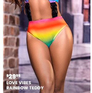 Love Vibes Rinbow Teddy