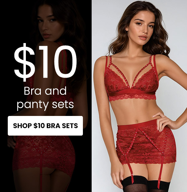 Shop $10 Bra and Panty Sets