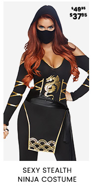 Sexy stealth Ninja Costume