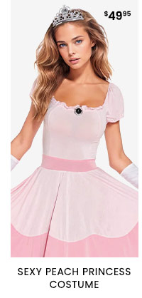 Sexy Peach Princess Costumes