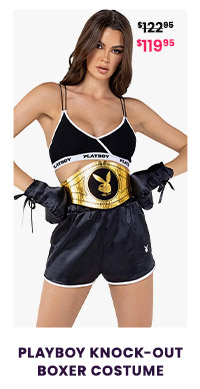 Playboy Knock-Out Boxer Costume