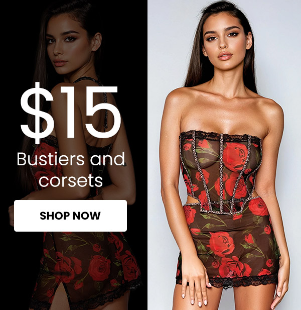 Shop $15 Bustiers and Corsets