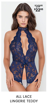 All Lace Lingerie Teddy