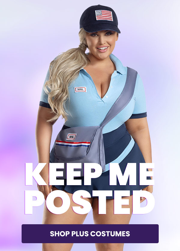 Keep Me Posted - Shop Plus Costumes
