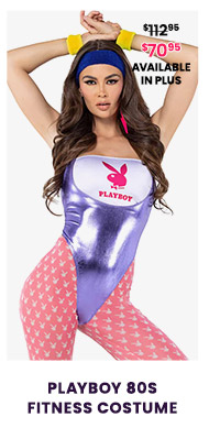Playboy 80s Fitness Costume