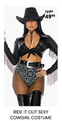 Ride It Out Sexy Cowgirl Costume