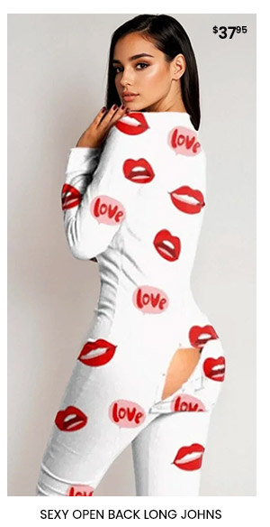 Sexy Open Back Long Johns