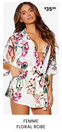 Femme Floral Robe