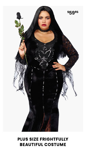 Plus Size Frightfully Beautiful Costume