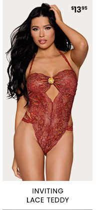 Inviting Lace Teddy