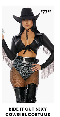Ride It Out Sexy Cowgirl Costume