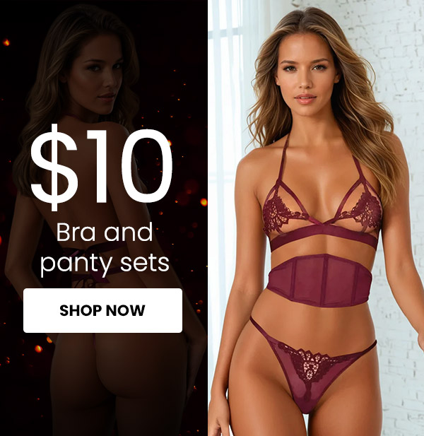 Shop $10 Bra and Panty Sets