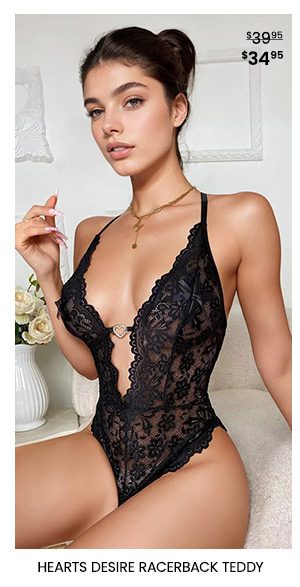 Hearts Desire Racerback Teddy