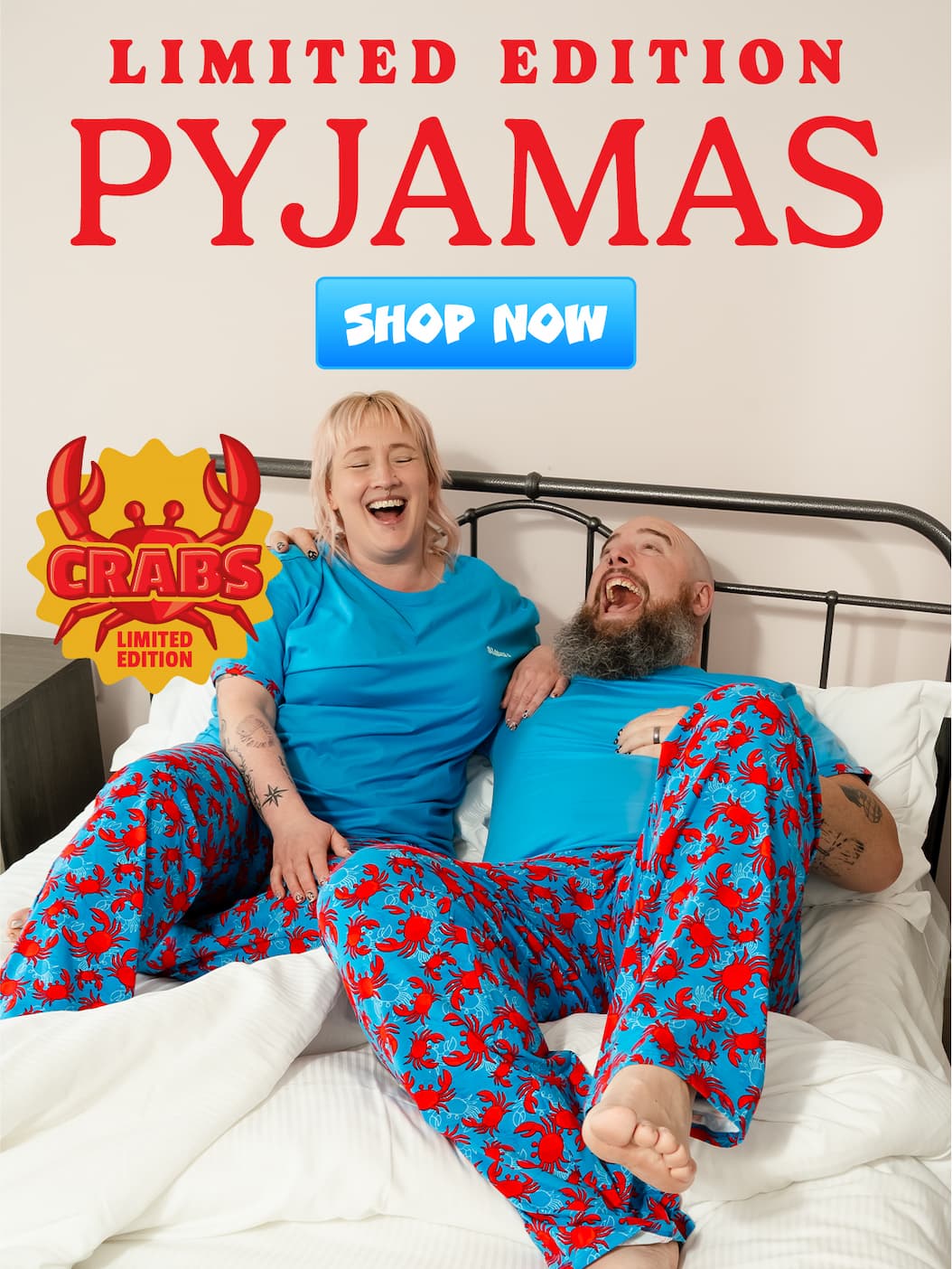 NEW | Limited Edition Crabs PJs