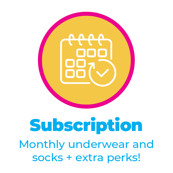 GET A SUBSCRIPTION | Monthly Underwear & Extra Perks