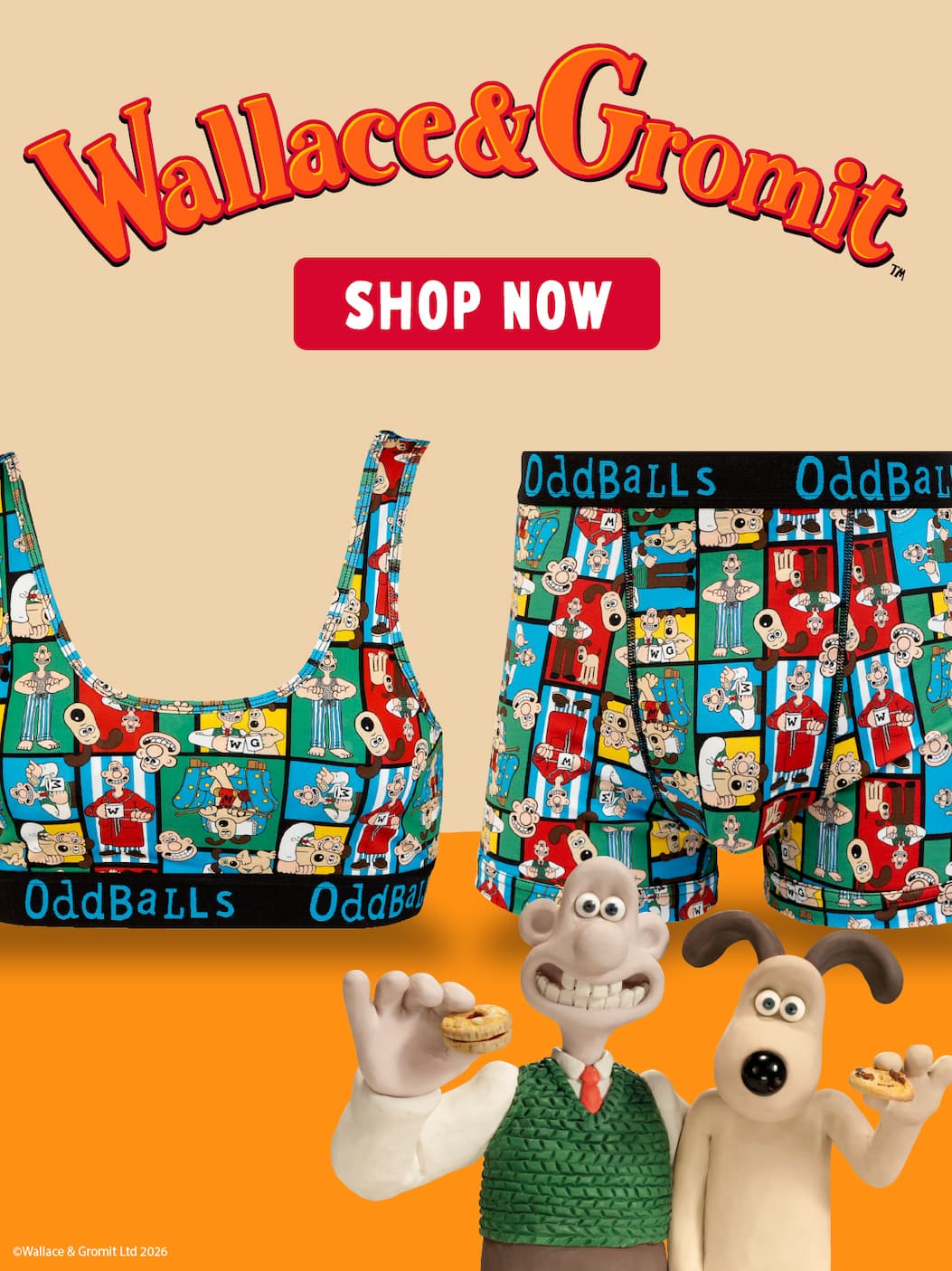 NEW Wallace & Gromit | Shop Now