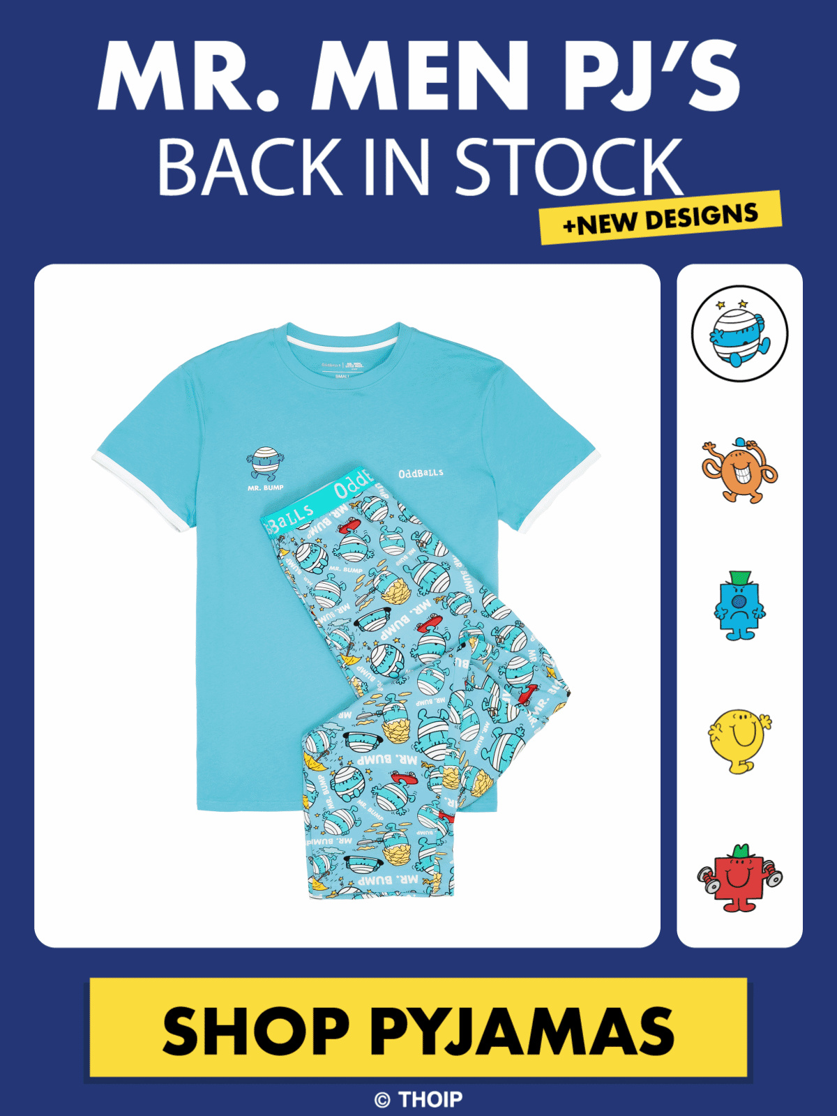 Mr. Men Little Miss Pyjamas