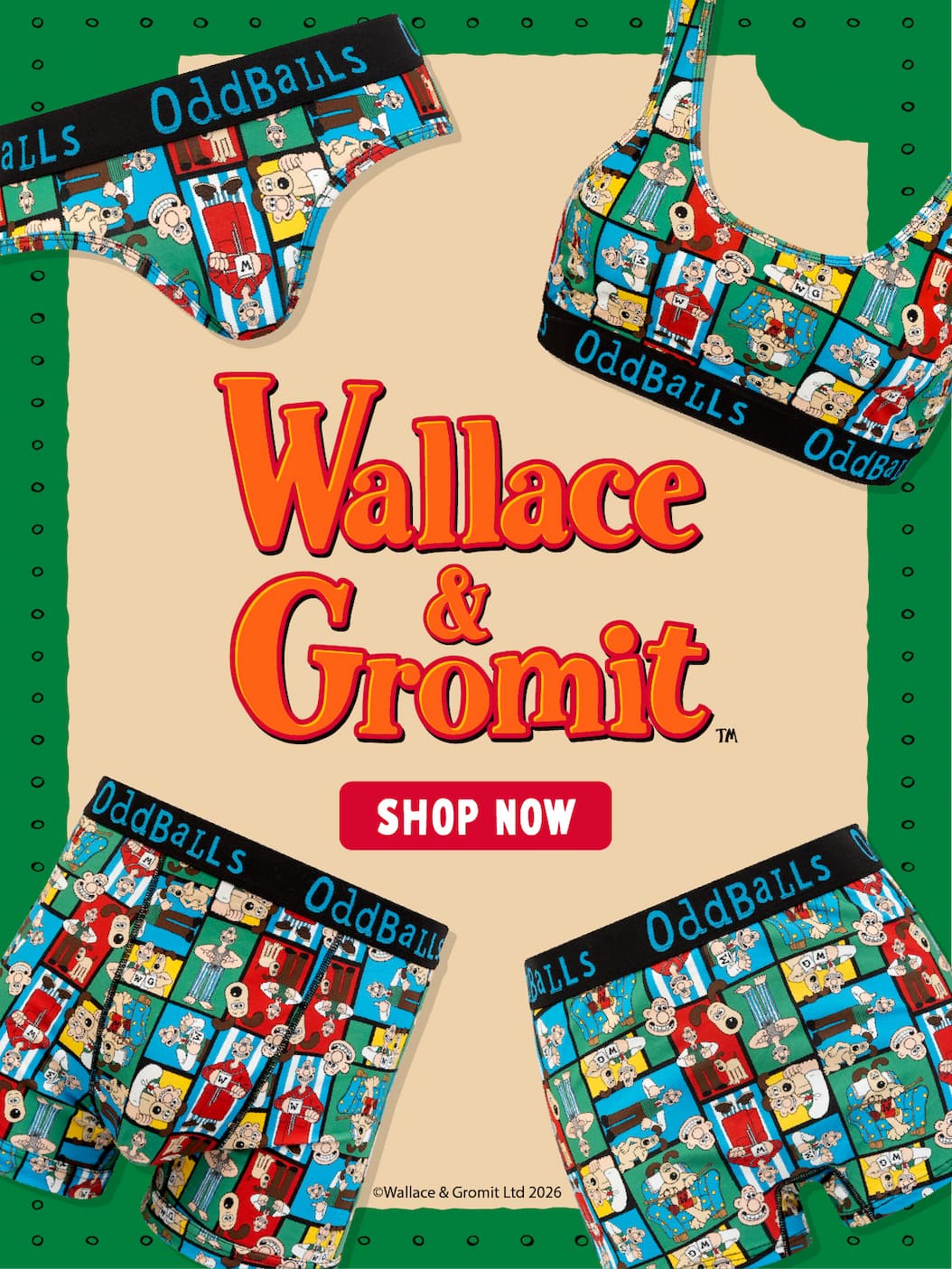 NEW Wallace & Gromit | Shop Now