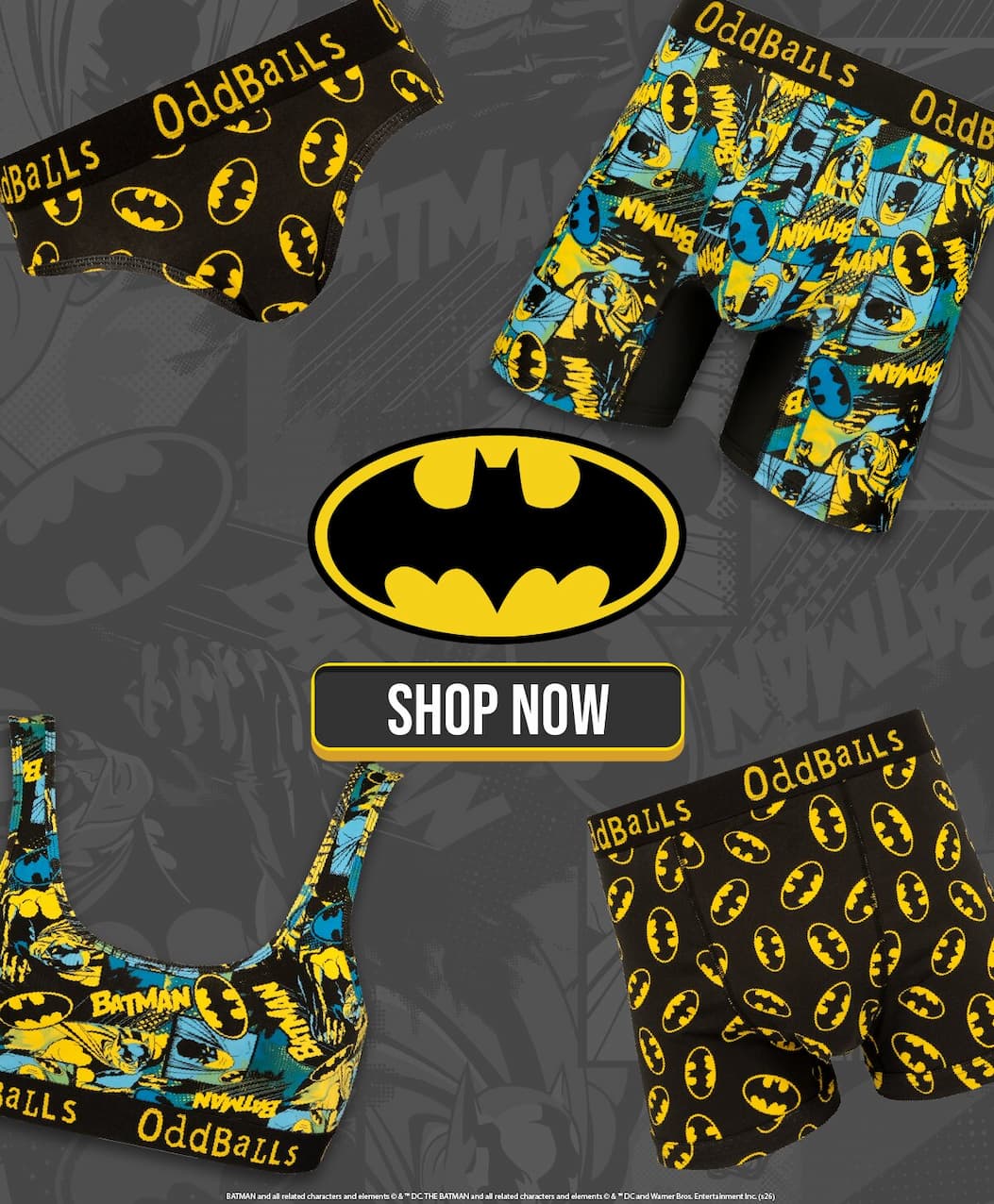 New Partnership: Batman | Shop Now