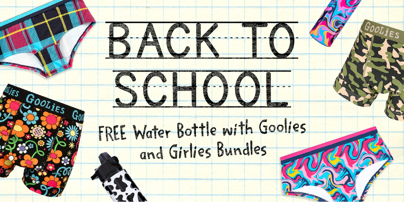 Back To School | Free Water Bottle with Goolies and Girlies Bundles