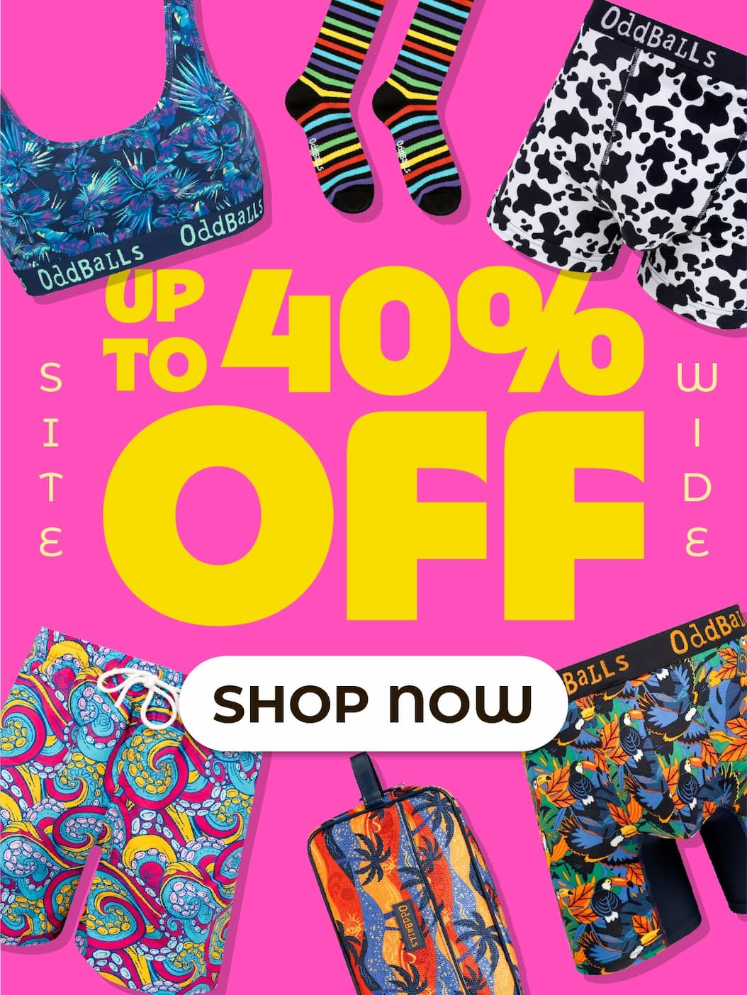 Up to 40% Off Site Wide