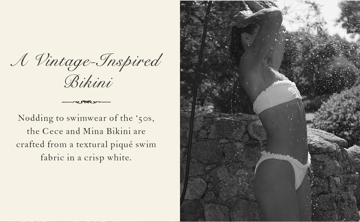A Vintage-Inspired Bikini