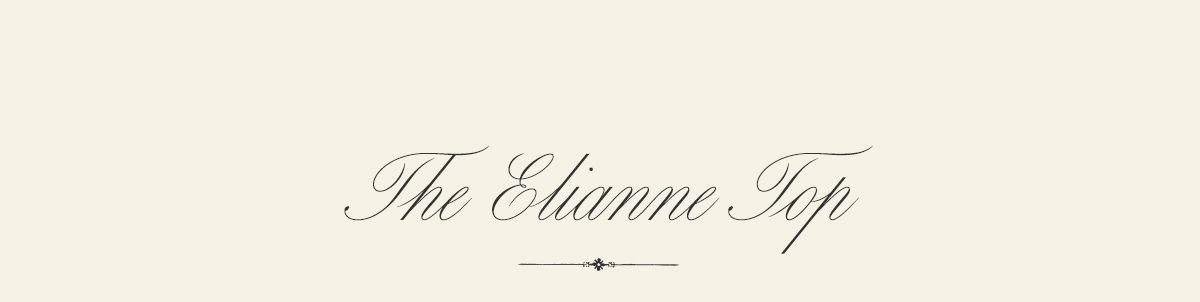 The Elianne Top