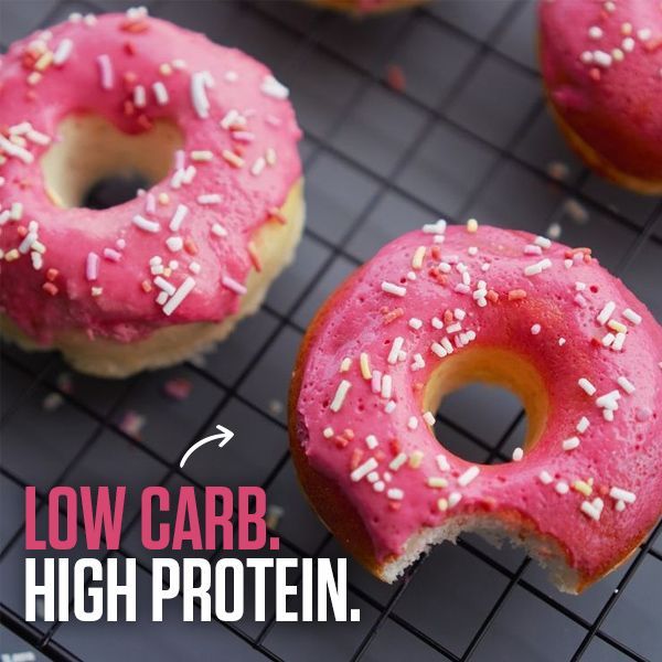 Low carb doughnuts inside 🎁 Bulk Nutrients