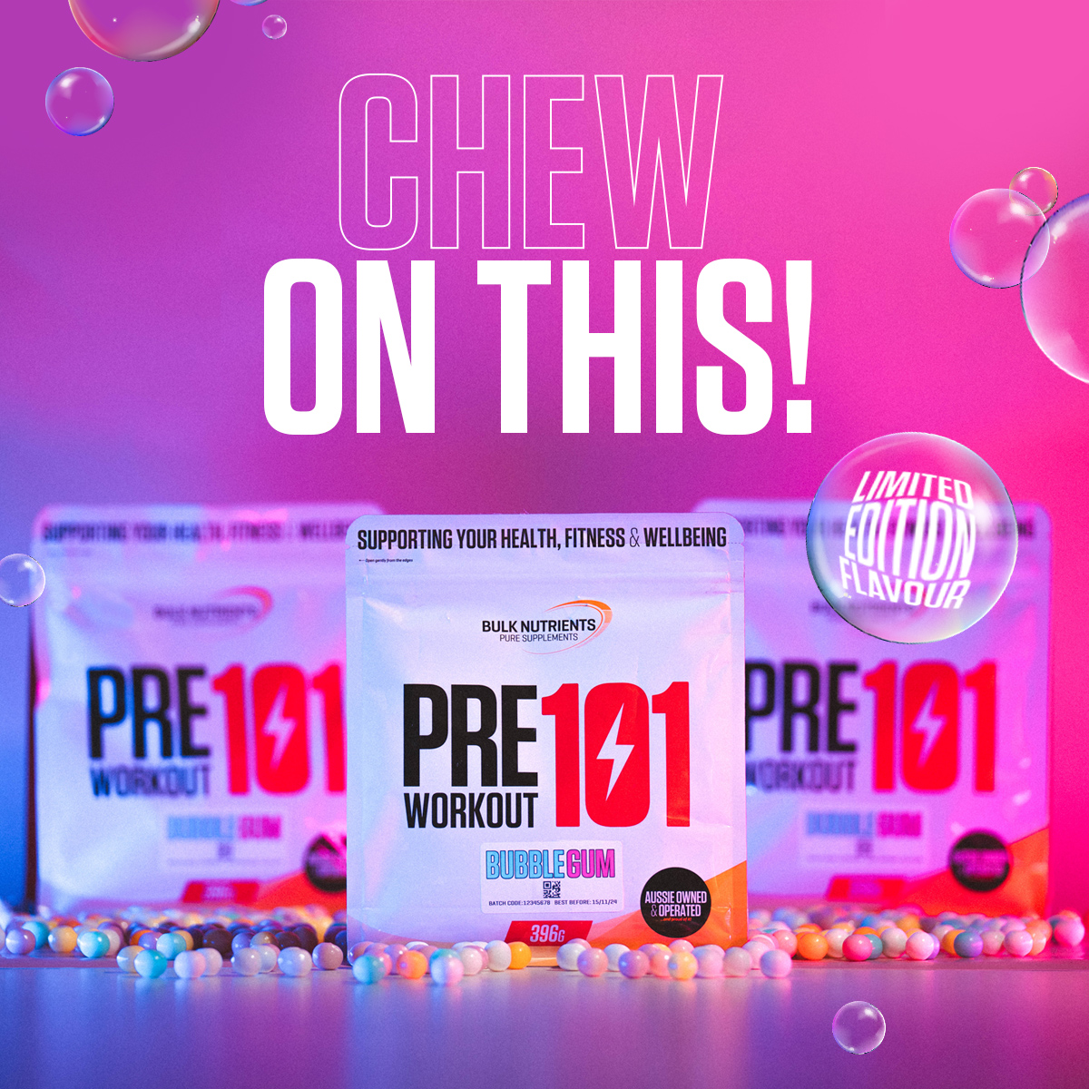 Bit off more than you can chew with your workouts? Bulk Nutrients