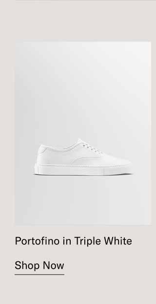 Portofino in Triple White. Shop Now