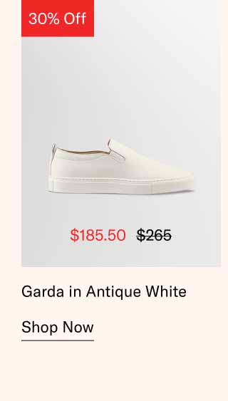 Garda in Antique White. Shop Now