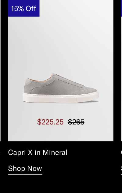 Capri X in Mineral Shop Now