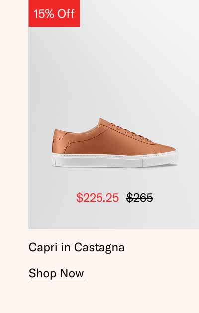 Capri in Castagna. Shop Now