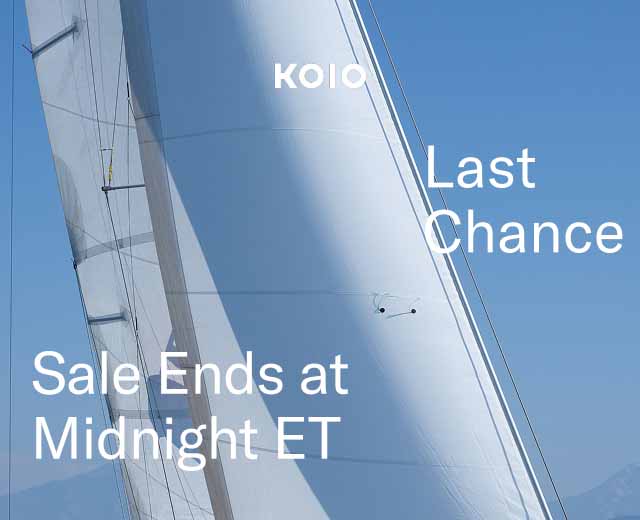 KOIO Last Chance Sale Ends at Midnight ET