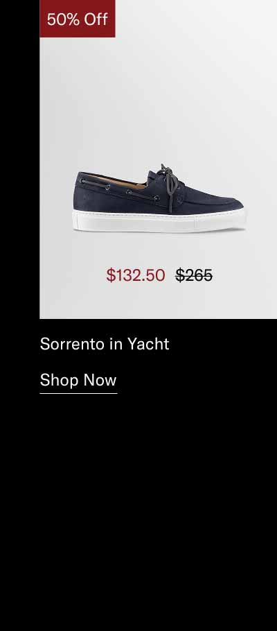 Sorrento in Yacht. Shop Now