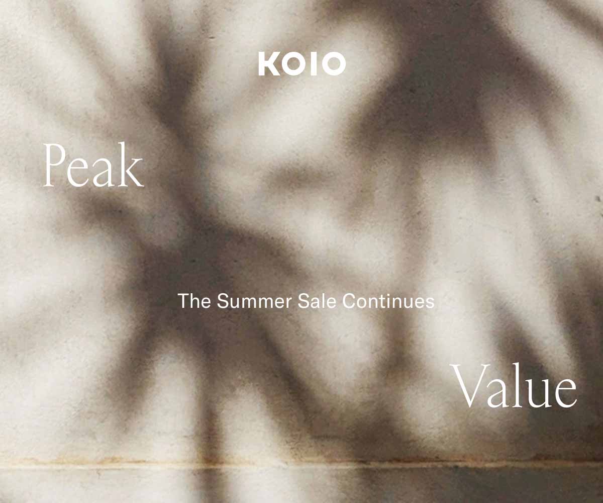 KOIO Peak The Summer Sale Continues Value