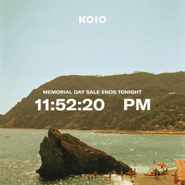KOIO Memorial Day Sale Ends Tonight