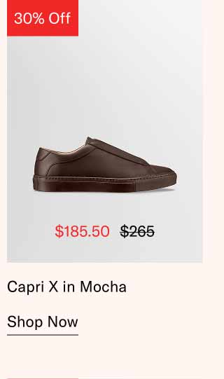 Capri X in Mocha. Shop Now