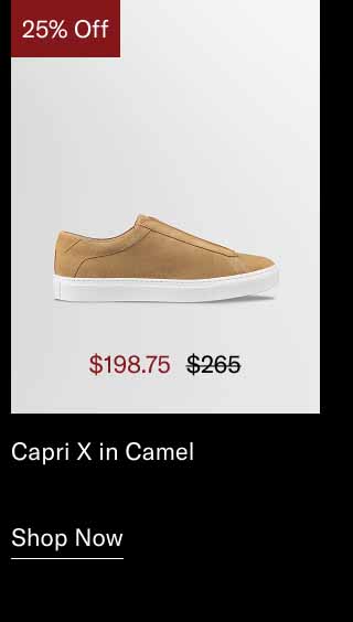 Capri X in Camel. Shop Now