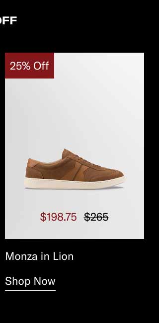 Monza in Lion. Shop Now