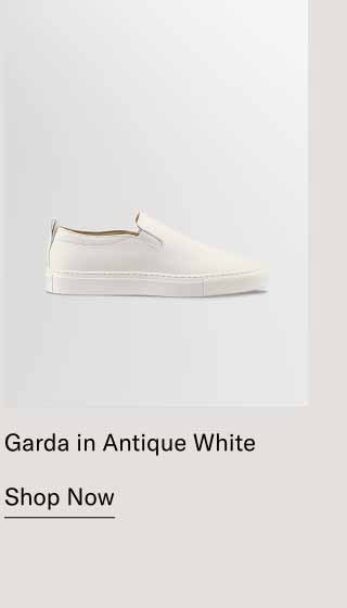 Garda in Antique White. Shop Now