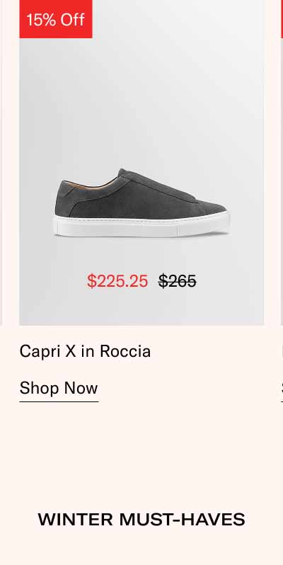 Capri X in Roccia. Shop Now